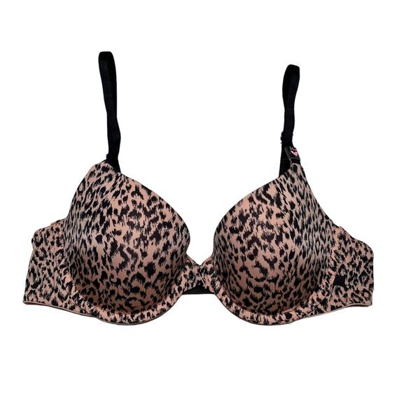 Victoria’s Secret Sexy Tee Lightly-Lined Demi Bra Smooth Cameo Basic Animal 36C - Picture 1 of 3